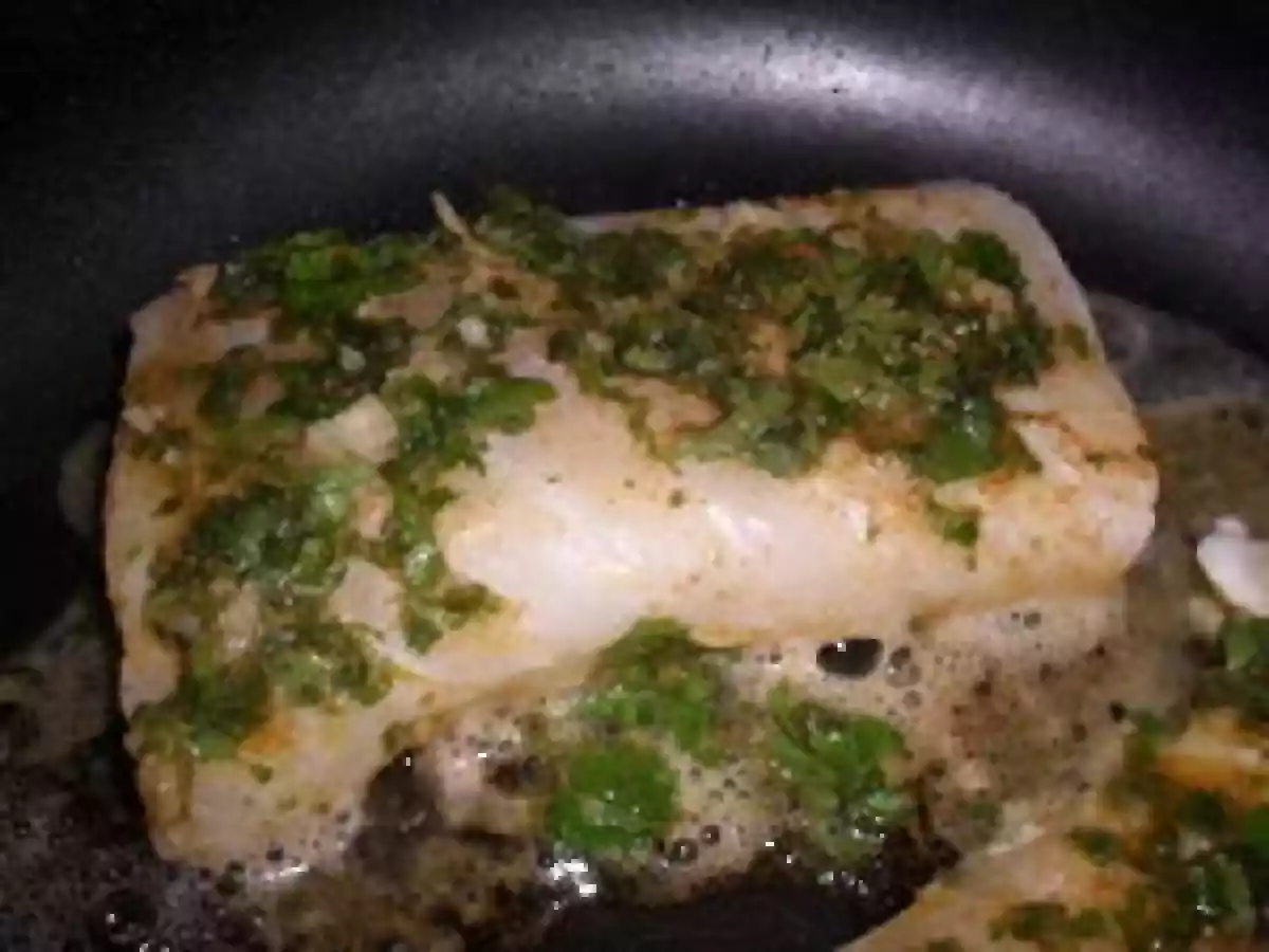 Recette Colin a la chermoula