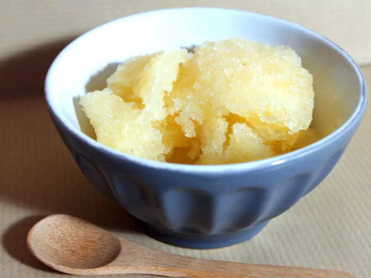 Recette Sorbet pomme/poire.. et citron