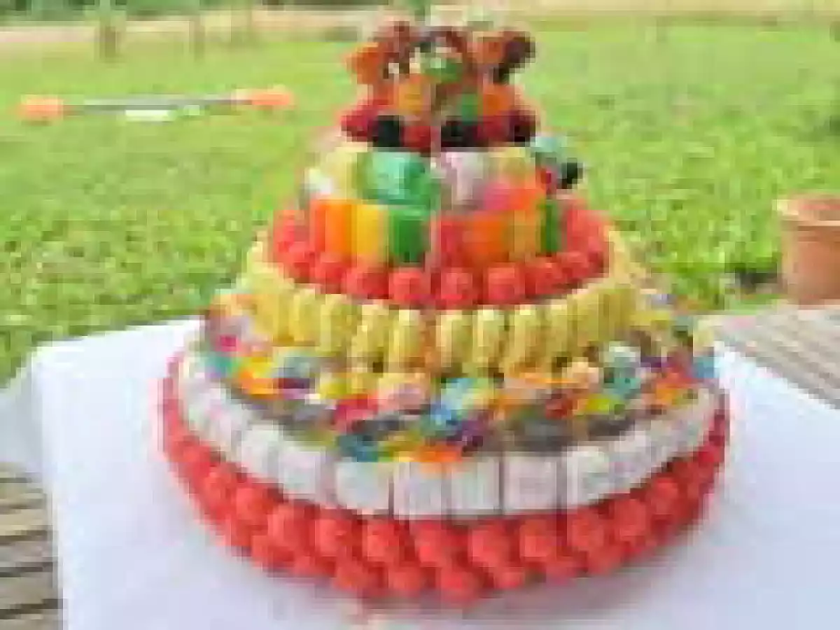 Gâteau de bonbons