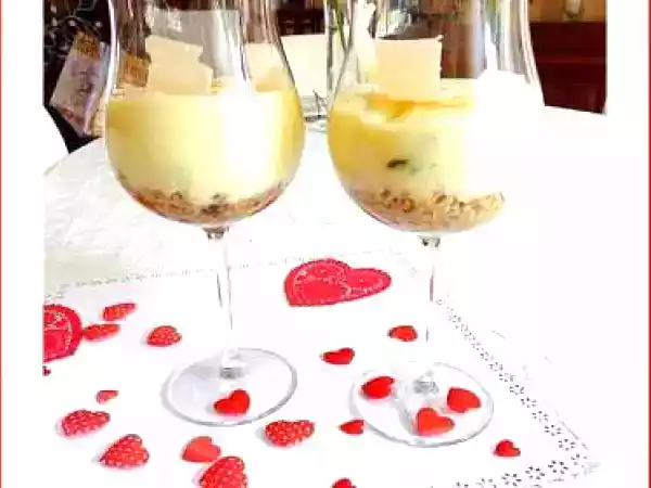 Recette Verrine courgette et graines de légumes secs