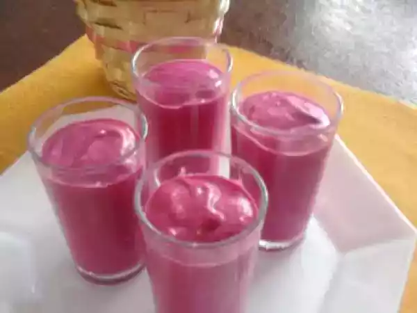 Recette Verrine mousse de betteraves