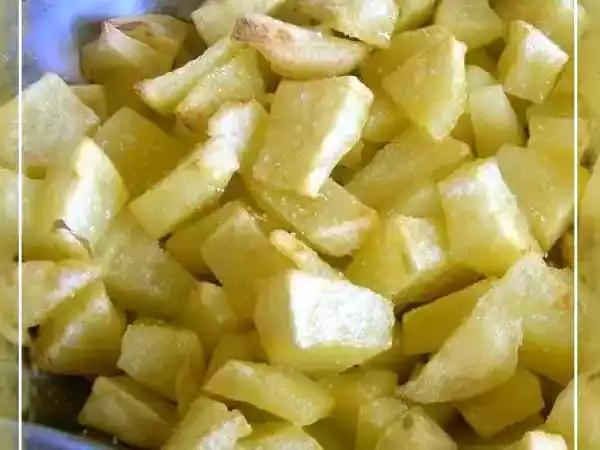 Recette Frites au four à l'huile d'olive