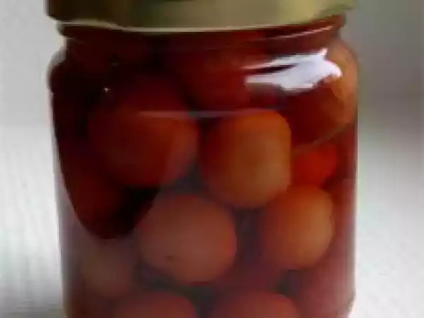 Recette Griottes au vinaigre