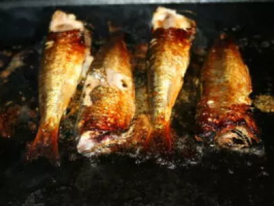 Recette Sardines grillées à la plancha caramélisées au miel épicé