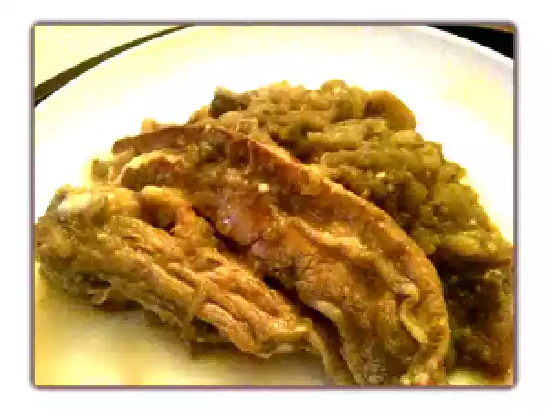 Recette Les tendrons de veau à l'aubergine.