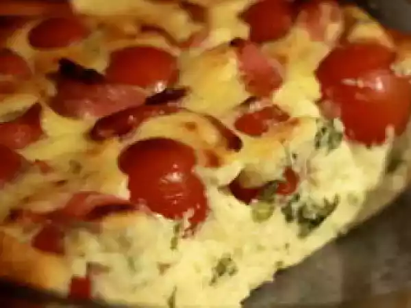 Recette Clafoutis de tomates cerises au jambon de bayonne