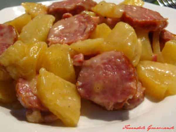 Poêlée paysanne aux endives - Recette Ptitchef