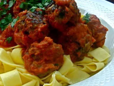 Recette Boulettes de viande à la sauce tomate à l'italienne