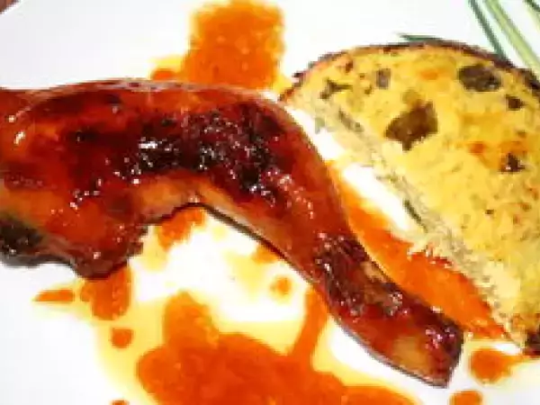 Recette Cuisse de poulet caramélisée au miel épicé
