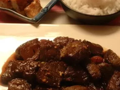Recette Boeuf et tofu teriyaki au gingembre