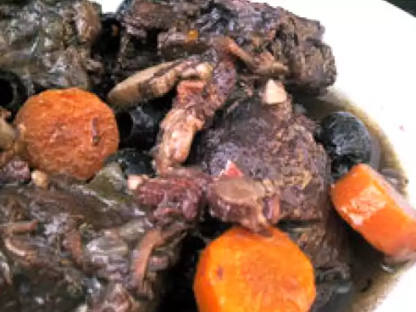 Recette Gardiane de taureau