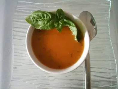 Recette Soupe à la tomate et au basilic (maroc)