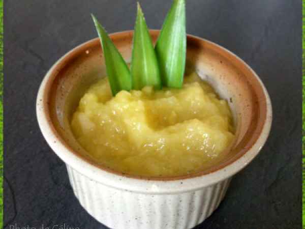 Recette de compote de pomme et ananas maison