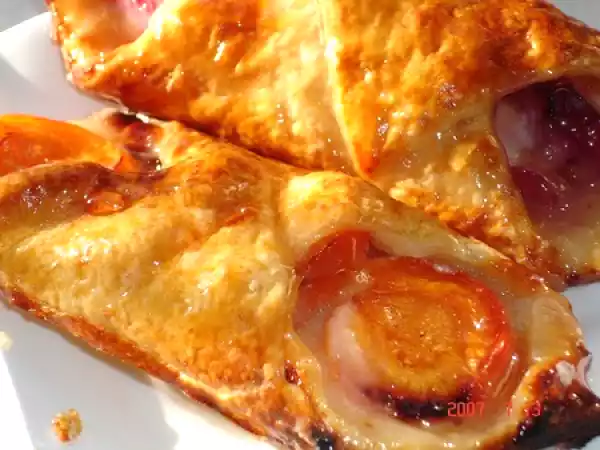 Recette Feuilletés aux abricots et aux pèches