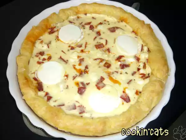 Recette Tarte chevre-chorizo