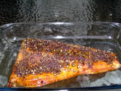 Recette Filet de saumon bbq au sirop d'érable et soya du québec