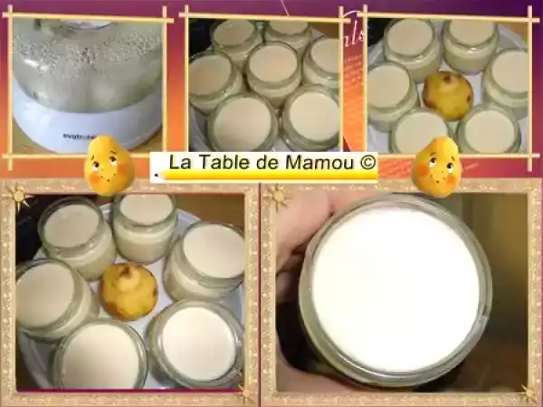 Recette Yaourts à la poire