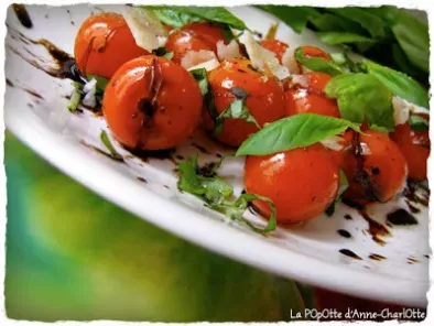 Recette Poêlée de tomates cerise au balsamique