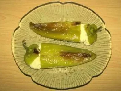 Recette Poivrons cornes farcis aux 3 fromages