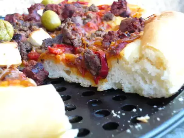Recette Pizza à la marocaine