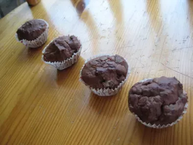 Recette Minis muffins choco-marrons tous legers