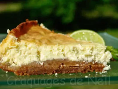 Recette Cheesecake au citron vert & speculoos