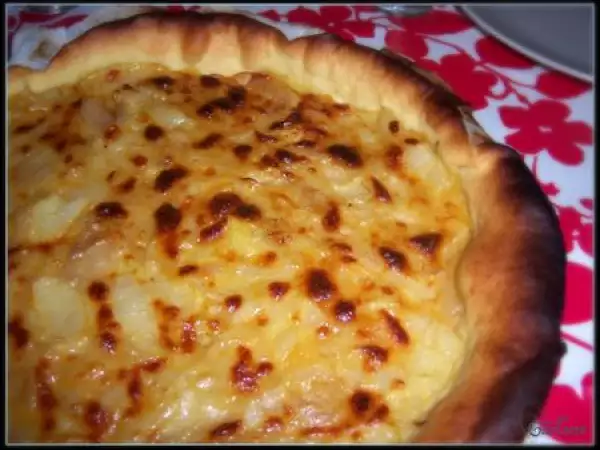 Recette Tarte à l'oignon et au comté