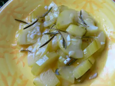Recette Courgettes marinées au vinaigre de miel