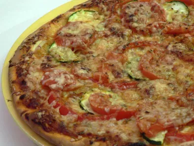 Recette Pizza végétarienne