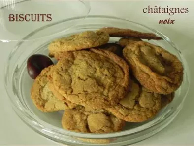 Recette Biscuits corses à la farine de châtaigne et aux noix, sans gluten