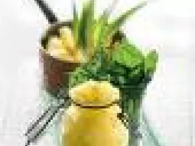 Recette Recette facile: granité d'ananas