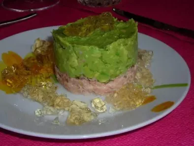 Recette Petite timbale thon / avocats