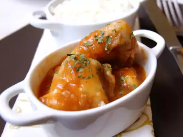 Recette Lotte à l'armoricaine ou à l'américaine...