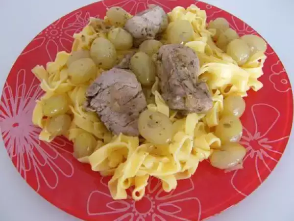 Recette Filet mignon au raisin