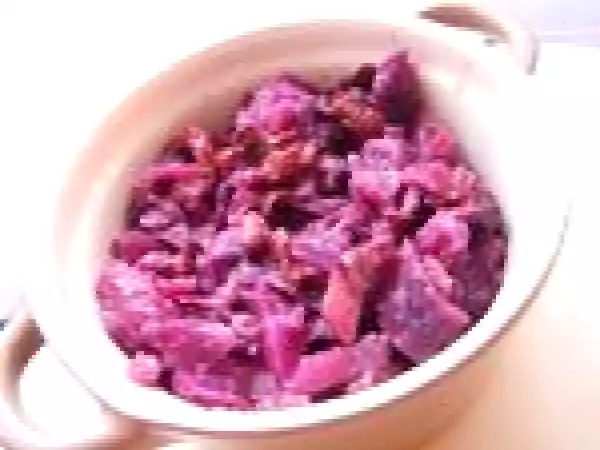 Recette Compotée de chou rouge aux griottes