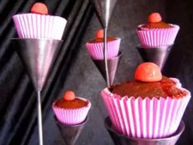 Recette Petits cakes à la fraise tagada pour halloween