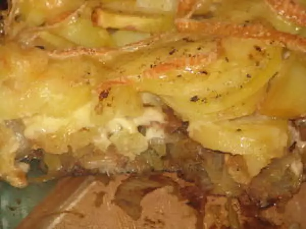 Recette Tarte ch'tiflette