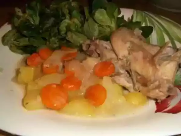 Recette Lapin au coteau du layon