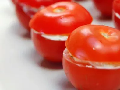 Recette Mini tomates farcies sans cuisson