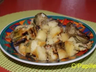 Recette Artichauts et pommes de terre sautés