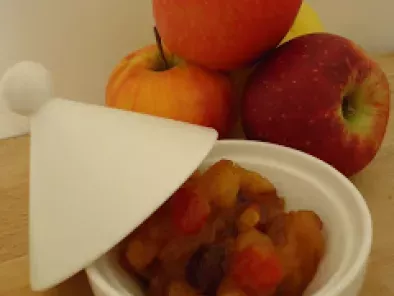 Recette Chutney aux pommes, fruits secs et épices douces