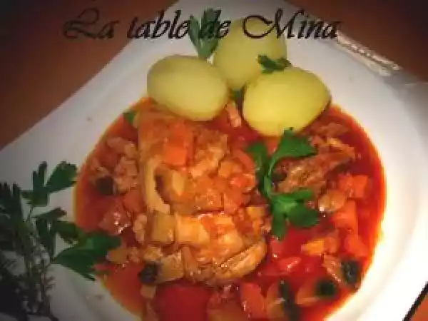 Recette Lapin à l'italienne.