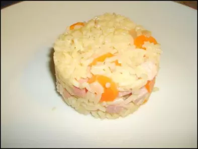 Recette Riz façon risotto carottes et lardons