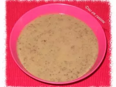Recette Soupe poireaux-lentilles
