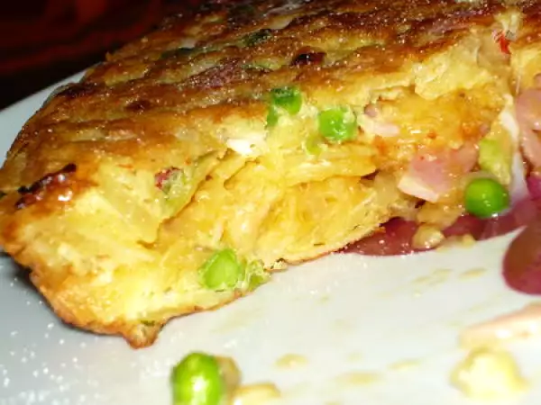 Recette Omelette aux chips