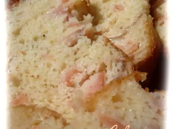 Recette Cake au saumon fumé