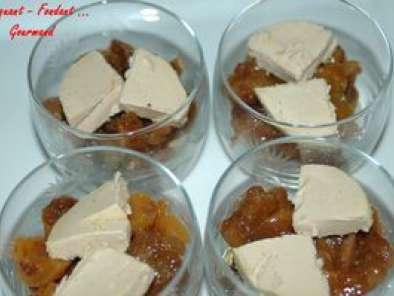 Recette Foie gras en crumble
