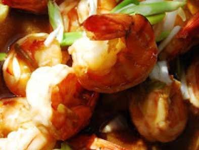 Recette Crevettes à la chinoise à la mode de ken hom