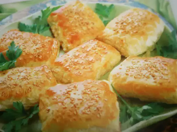 Recette Feuilletés au poulet