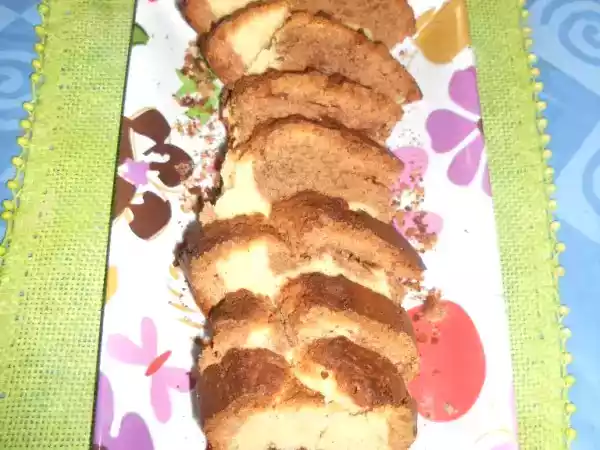 Recette Marbré au trois chocolats